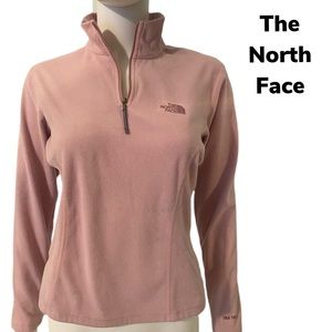 The North face fleece zip pullover